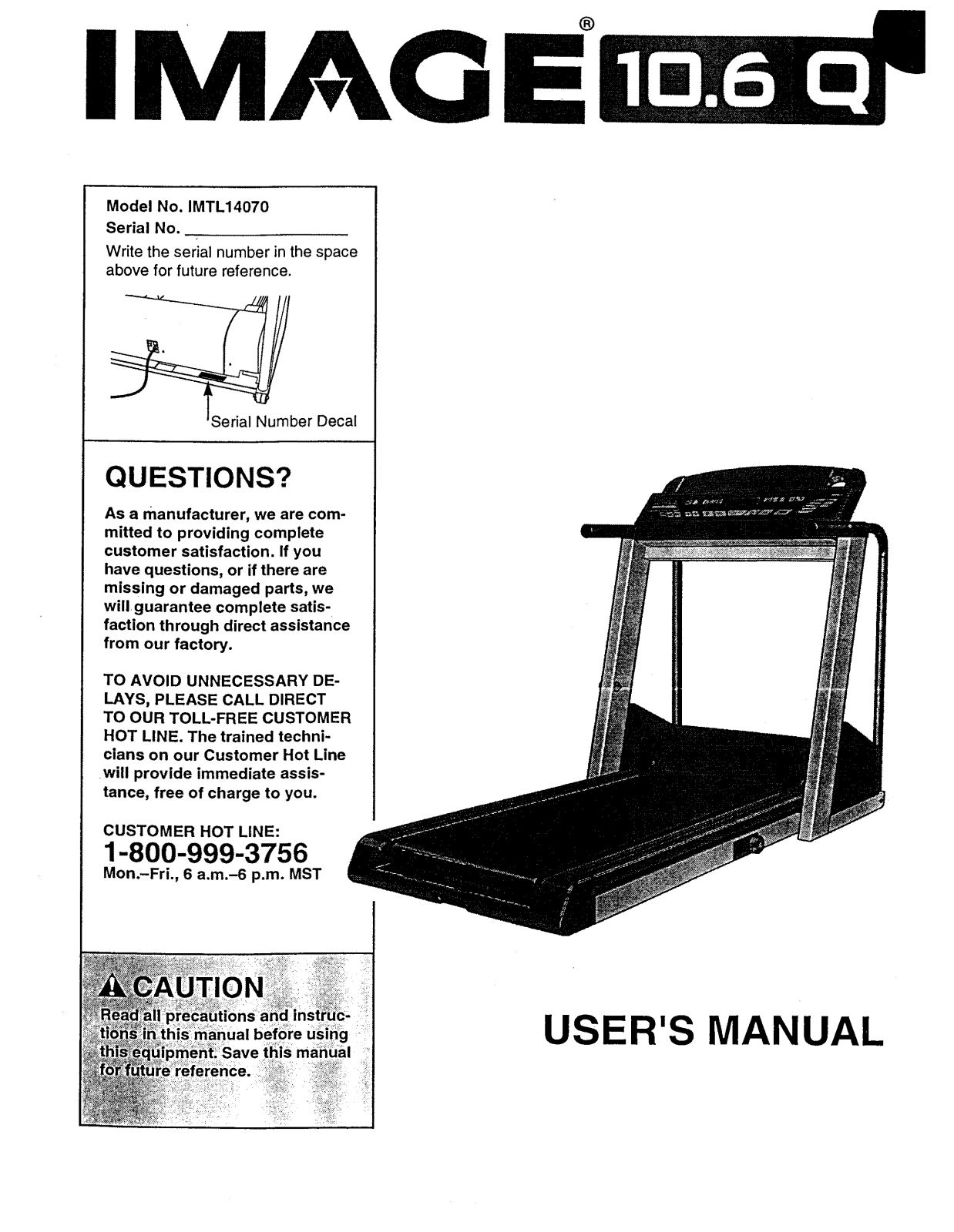 Image IMTL14070 Owner’s Manual