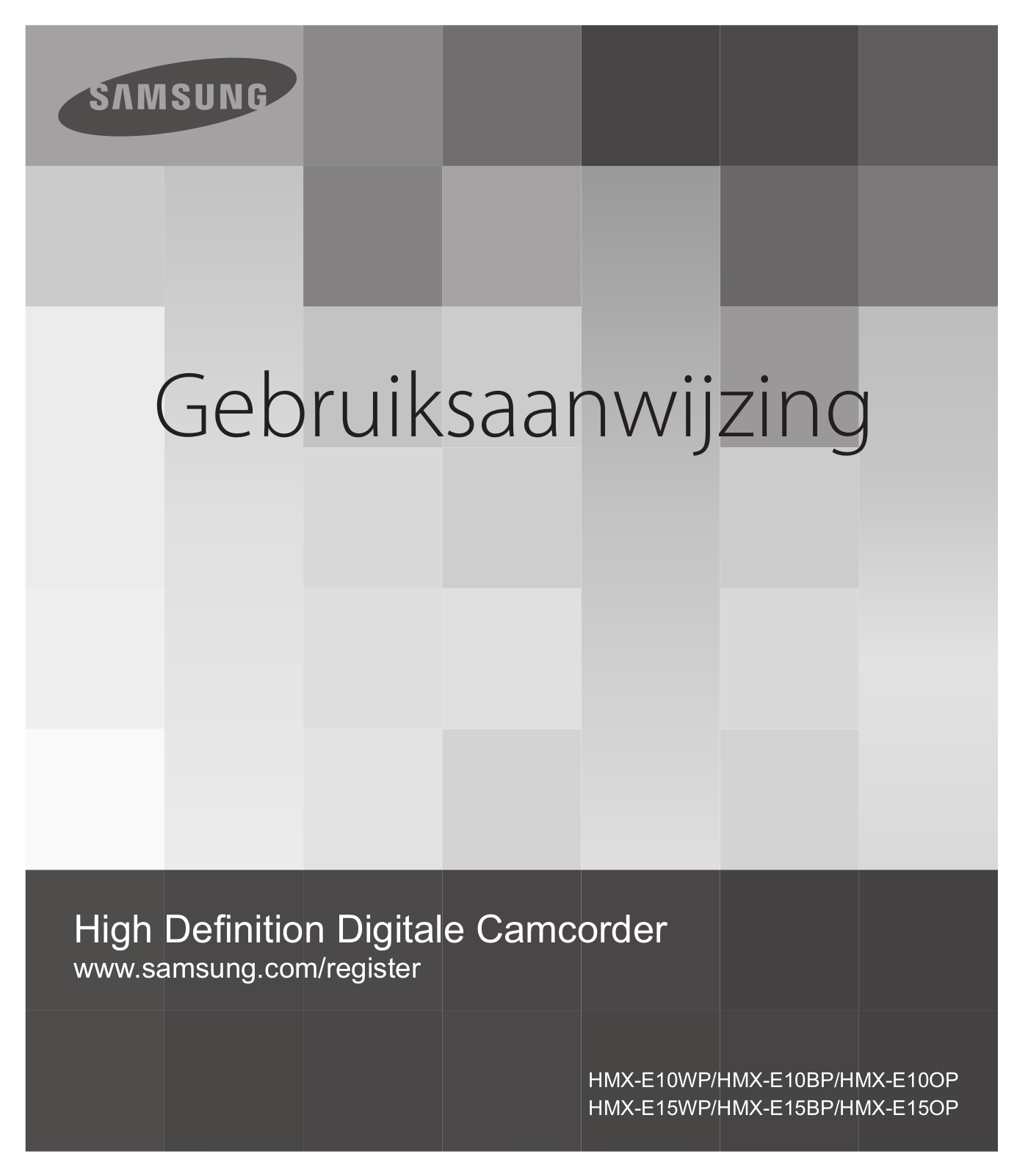 Samsung HMX-E10BP User Manual