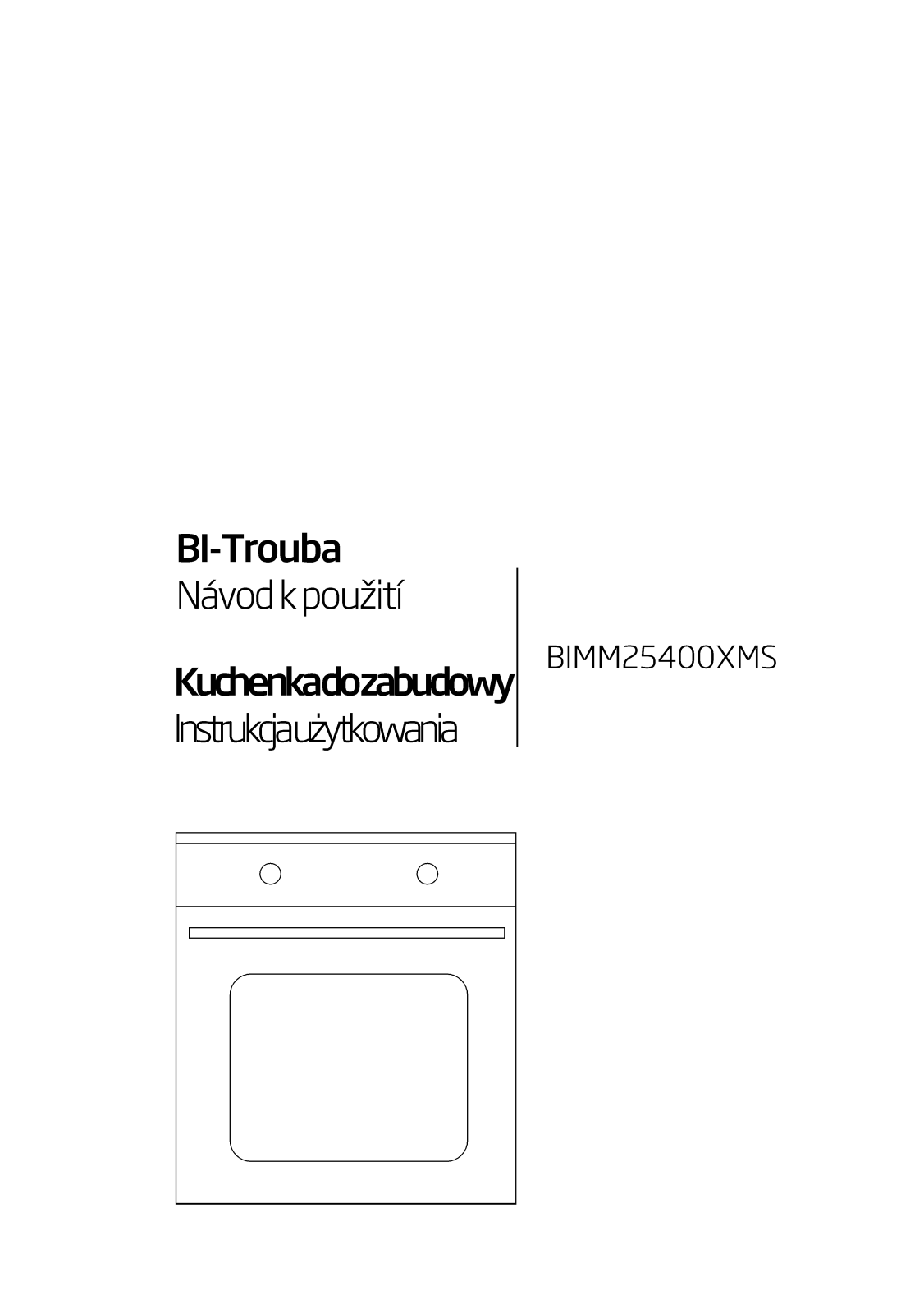 BEKO BIMM 25400 XMS User Manual