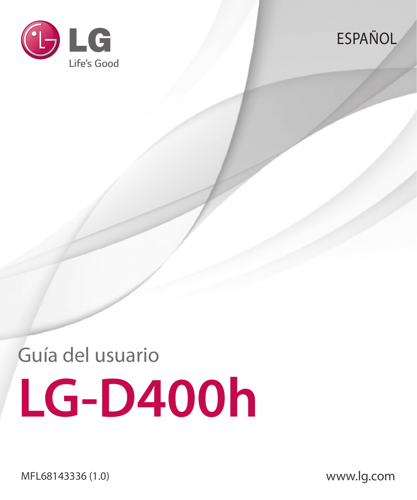 LG LGD400H User Manual
