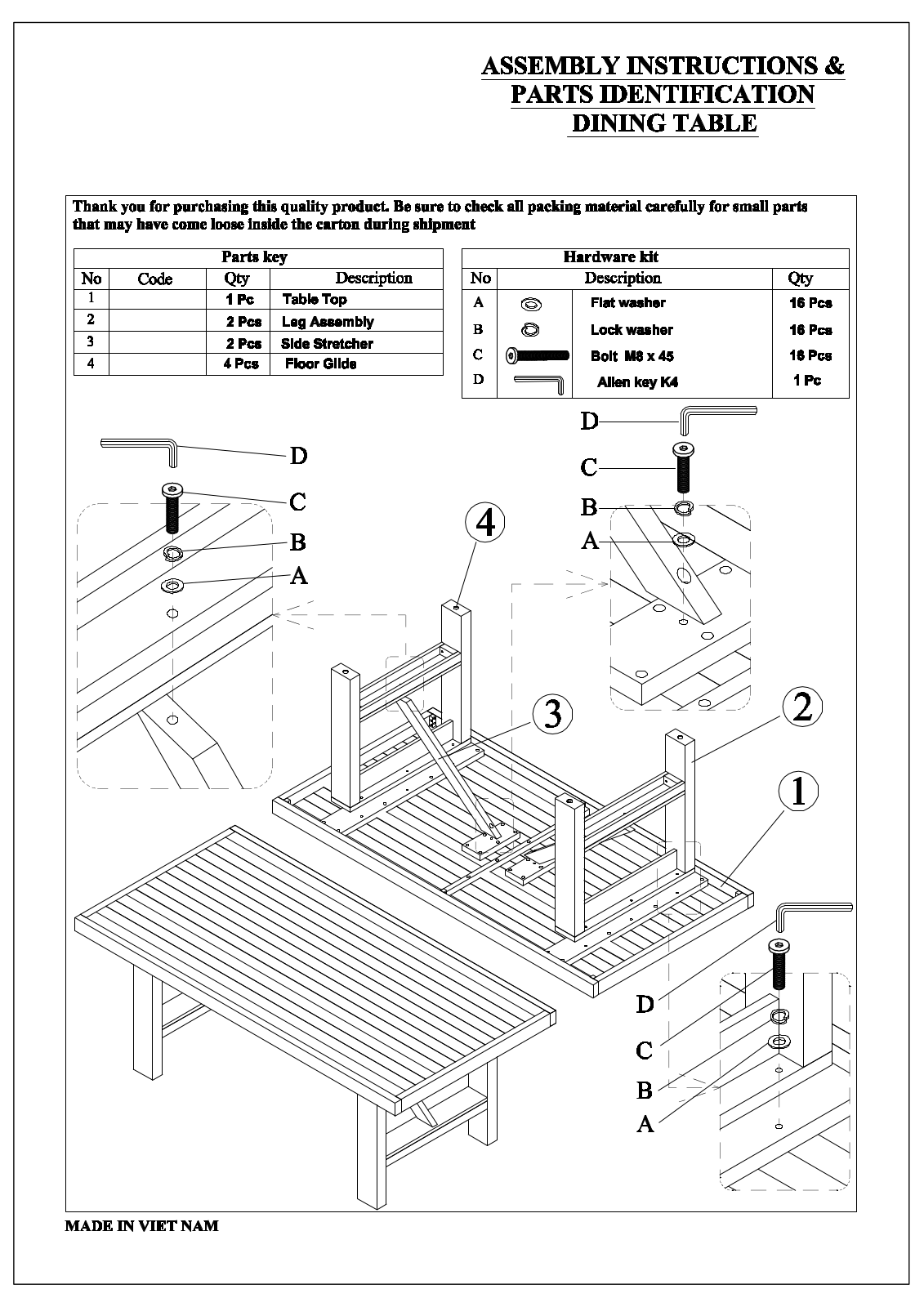 Foundstone W005930831 Assembly Instructions - ManualMachine.com