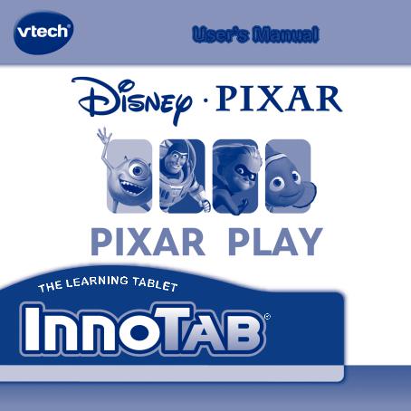 VTech Pixar Play Owner's Manual