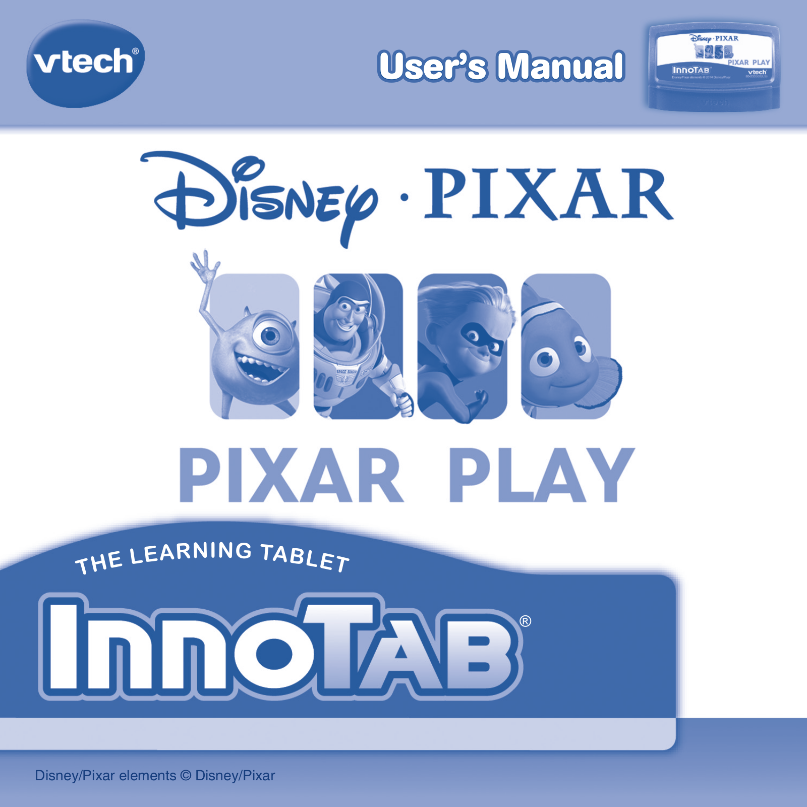 VTech Pixar Play Owner's Manual