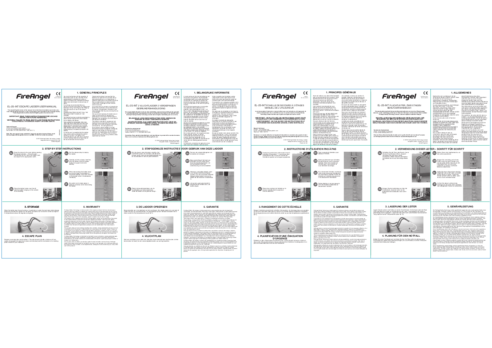 FireAngel EL-2S-INT User guide