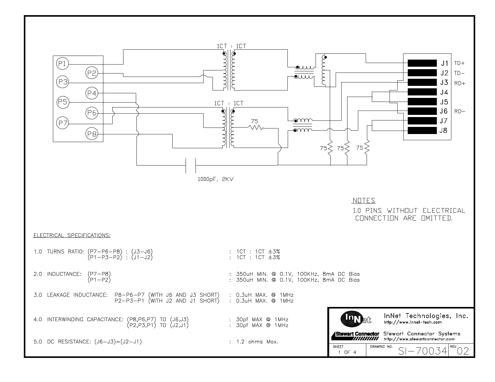 innet S1-70034 User Manual REV2.0