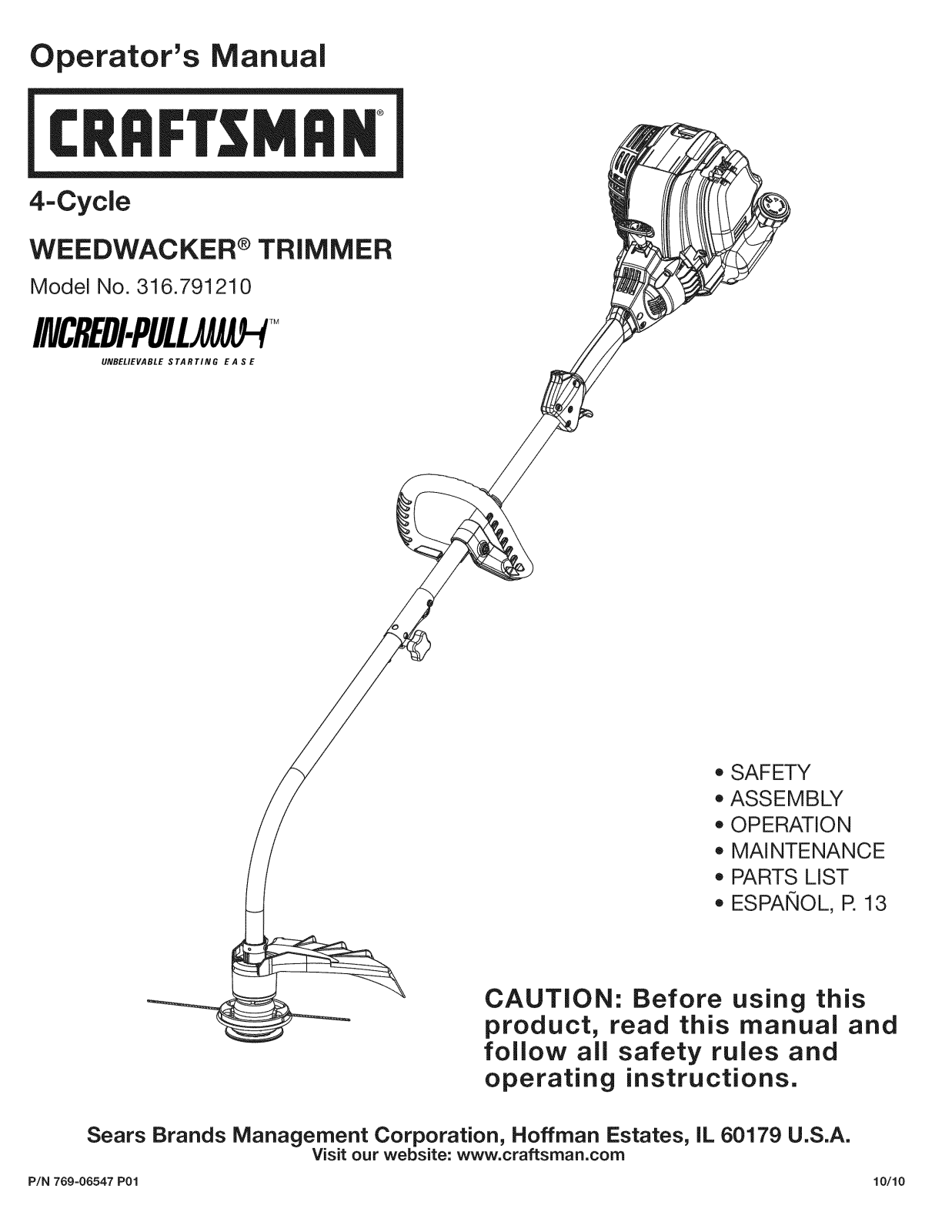 MTD 41AD537C799 Owner’s Manual