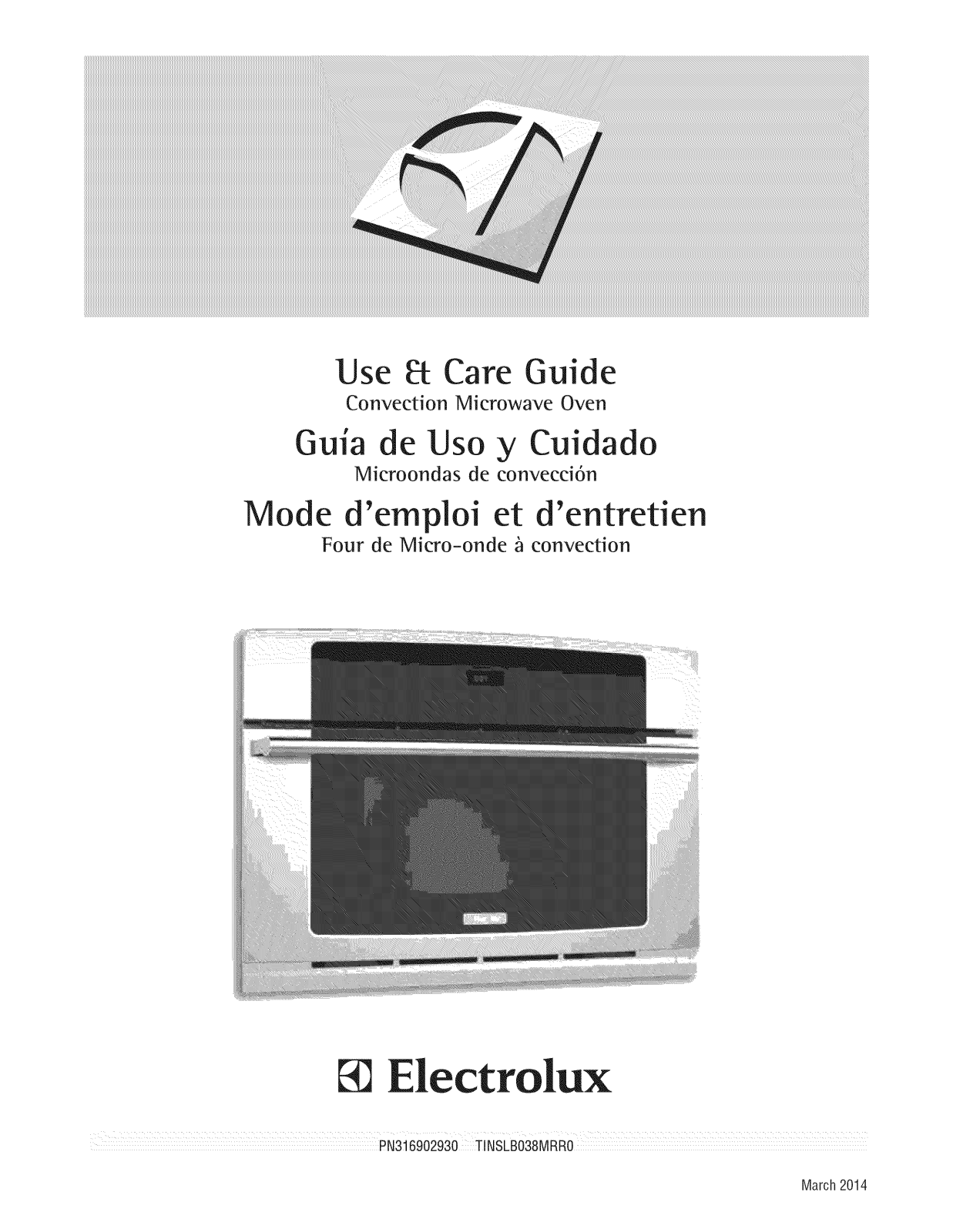 Electrolux EW30SO60QSDY, EW30SO60QSC, EW30SO60QSB, EW30SO60QSA Owner’s Manual