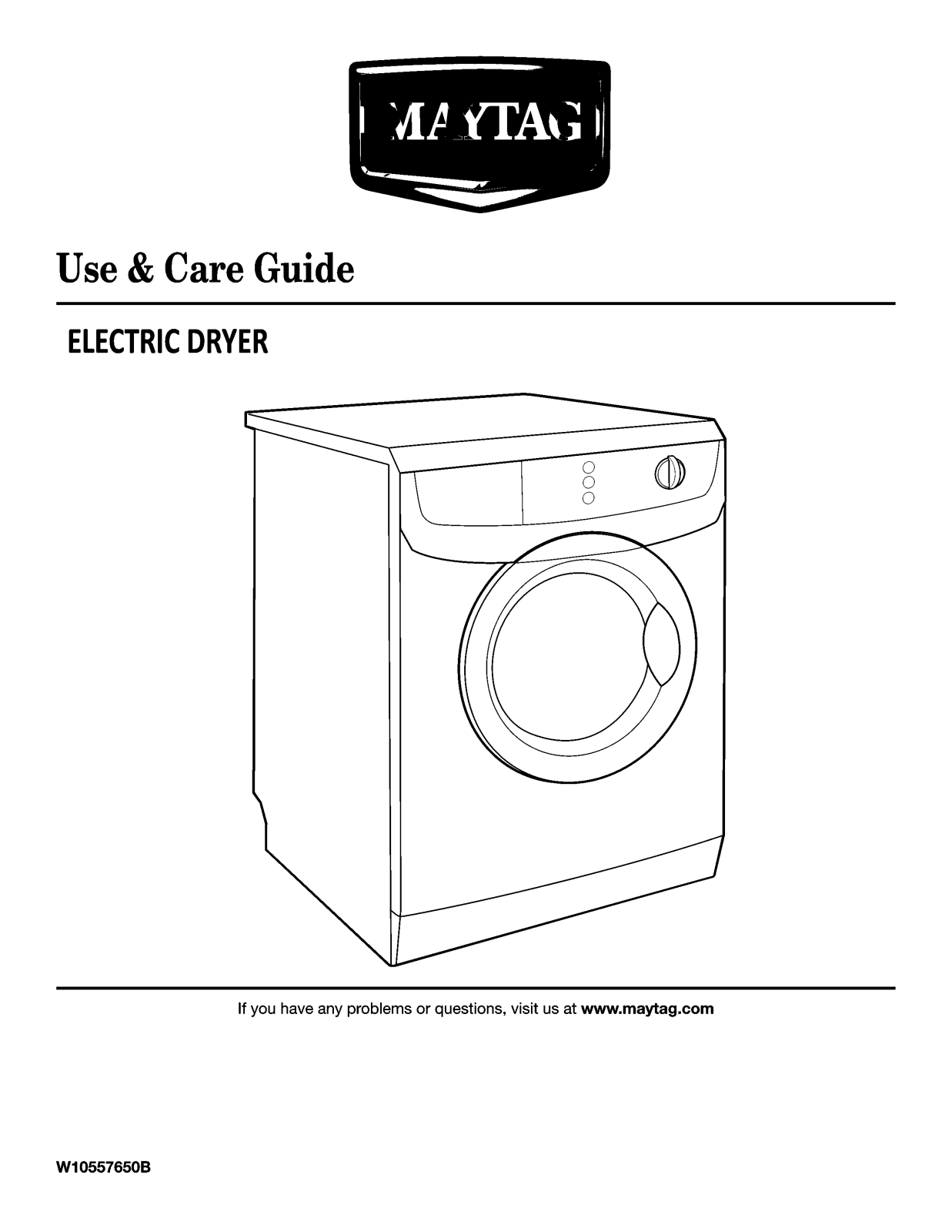 Maytag MED7500YW2 Owner’s Manual