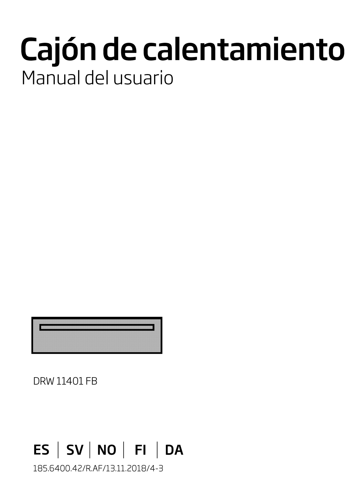 Beko DRW11401FB User manual