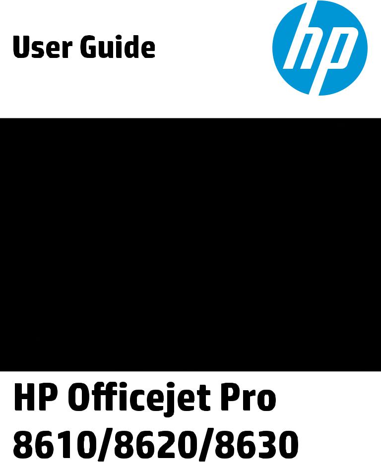 HP Officejet Pro 8616, Officejet Pro 8620 User Guide