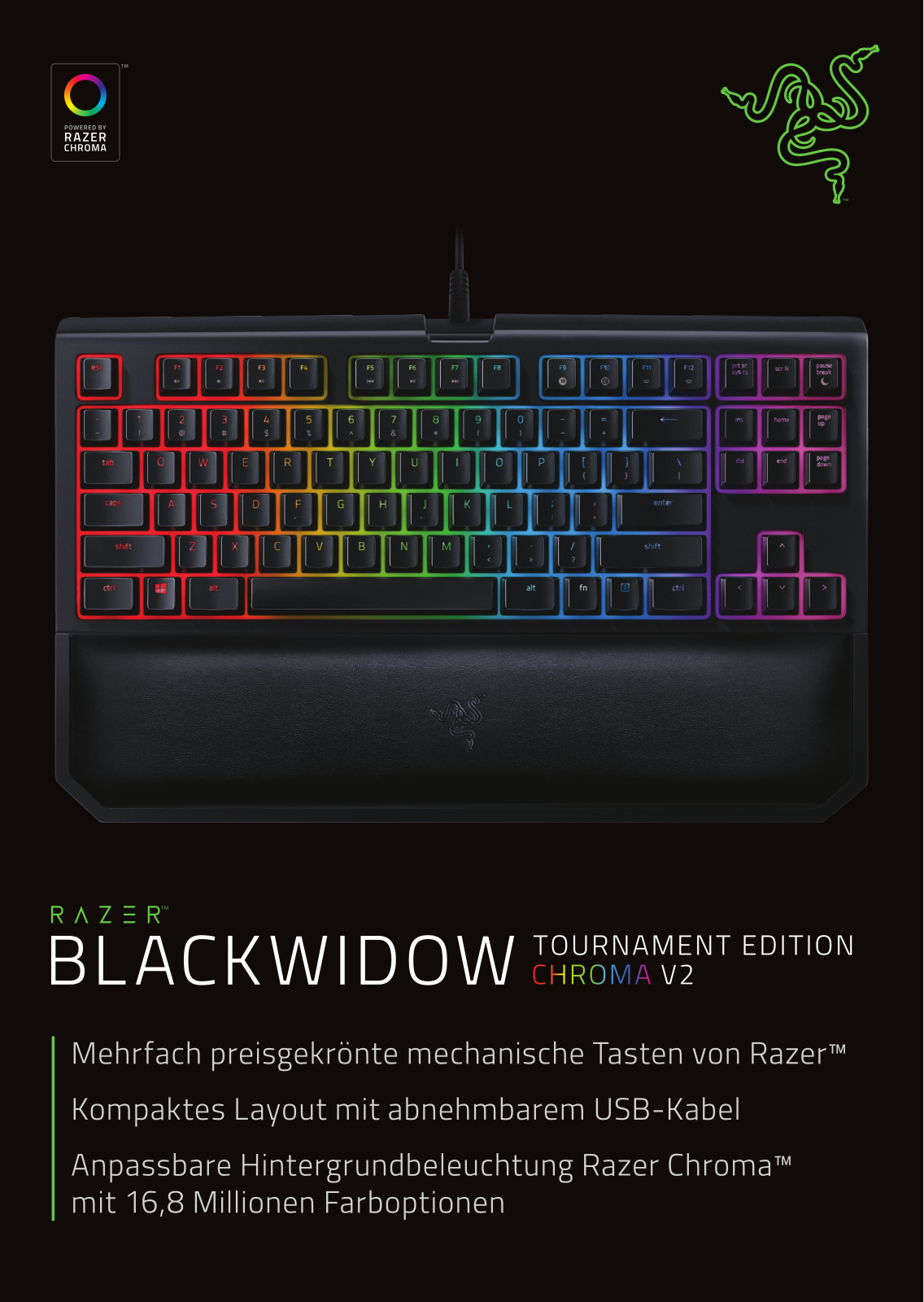 Razer BlackWidow Tournament Edition Chroma V2 User Manual