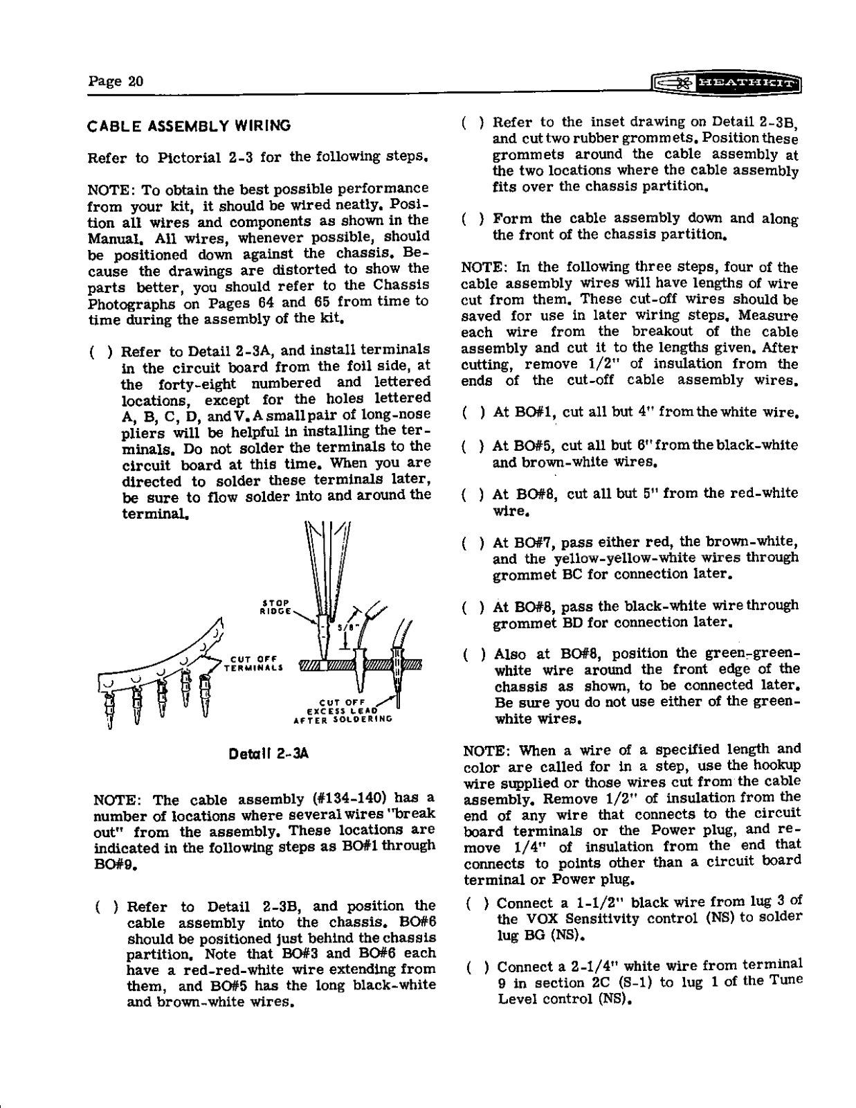 HEATHKIT HW-22a User Manual (PAGE 20)