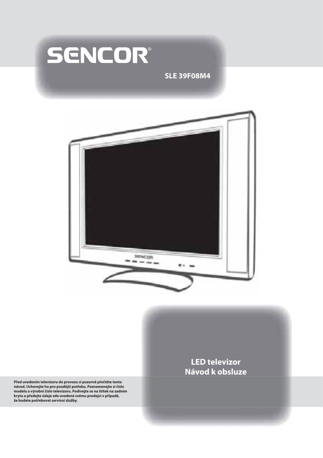 Sencor SLE 39F08M4 User Manual - ManualMachine.com