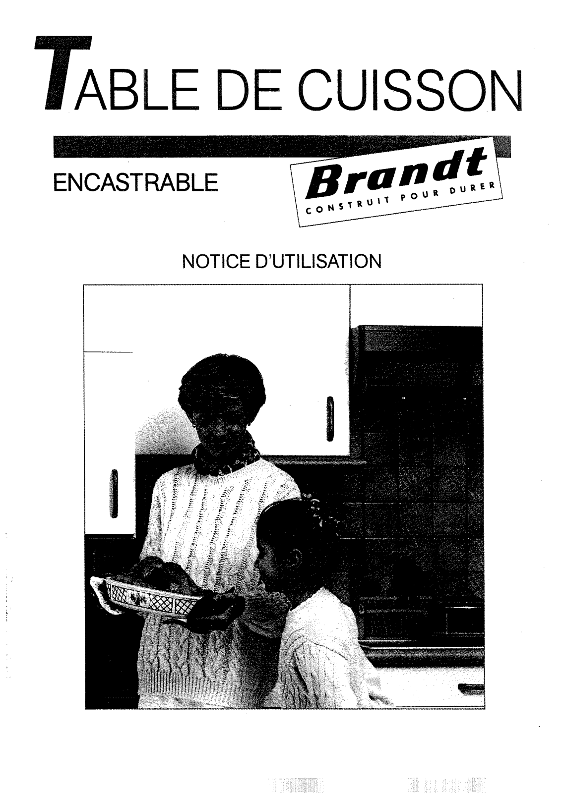 BRANDT SG884B, SG884C, SG884H User Manual