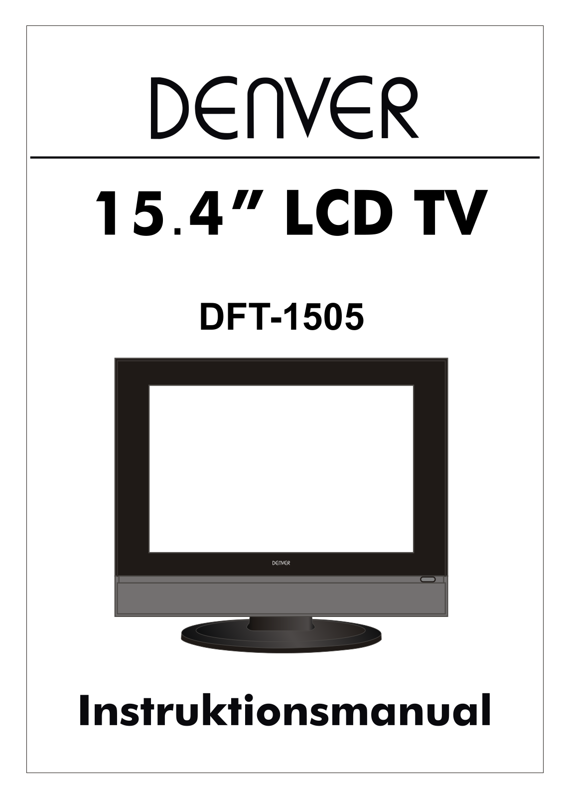 Denver DFT-1505 Instruction Manual