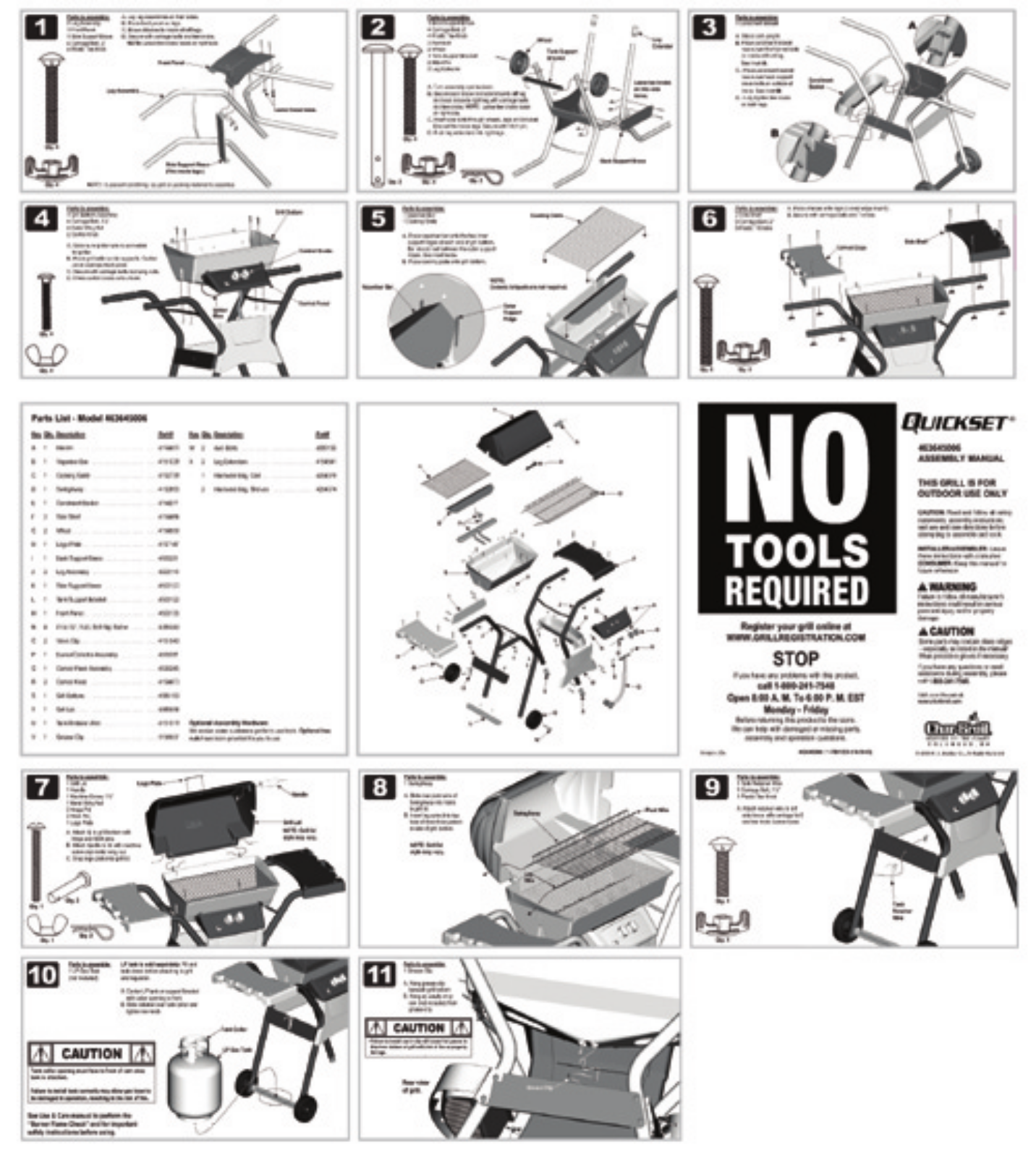 Charbroil 463645006 Owner's Manual