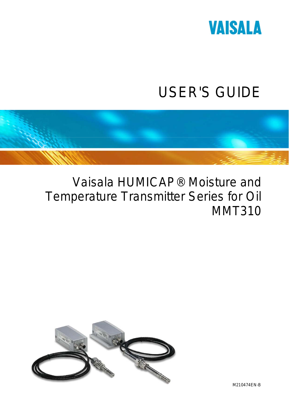 vaisala MMT310 User Guide