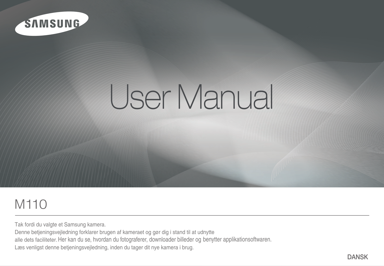 Samsung M110 User Manual