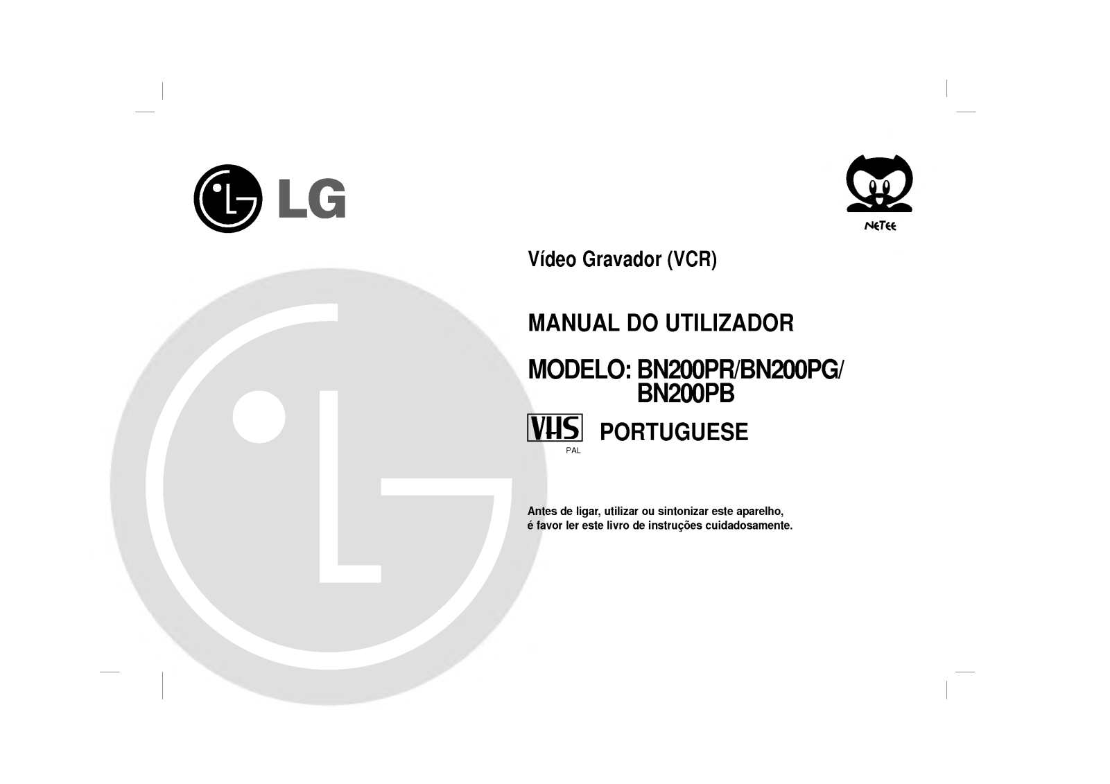 Lg BN200PB, BN200PG, BN200PR User Manual