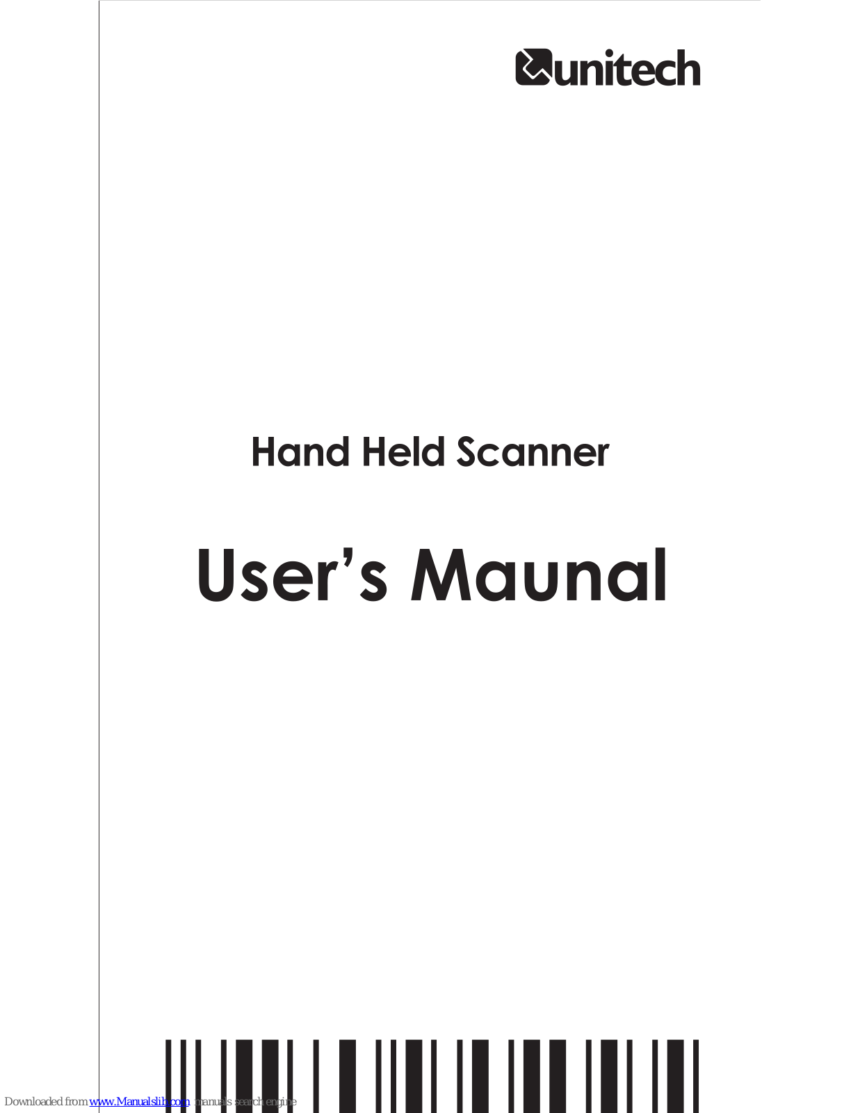 Unitech MS100, MS140, MS146, MS180, MS210 User Manual