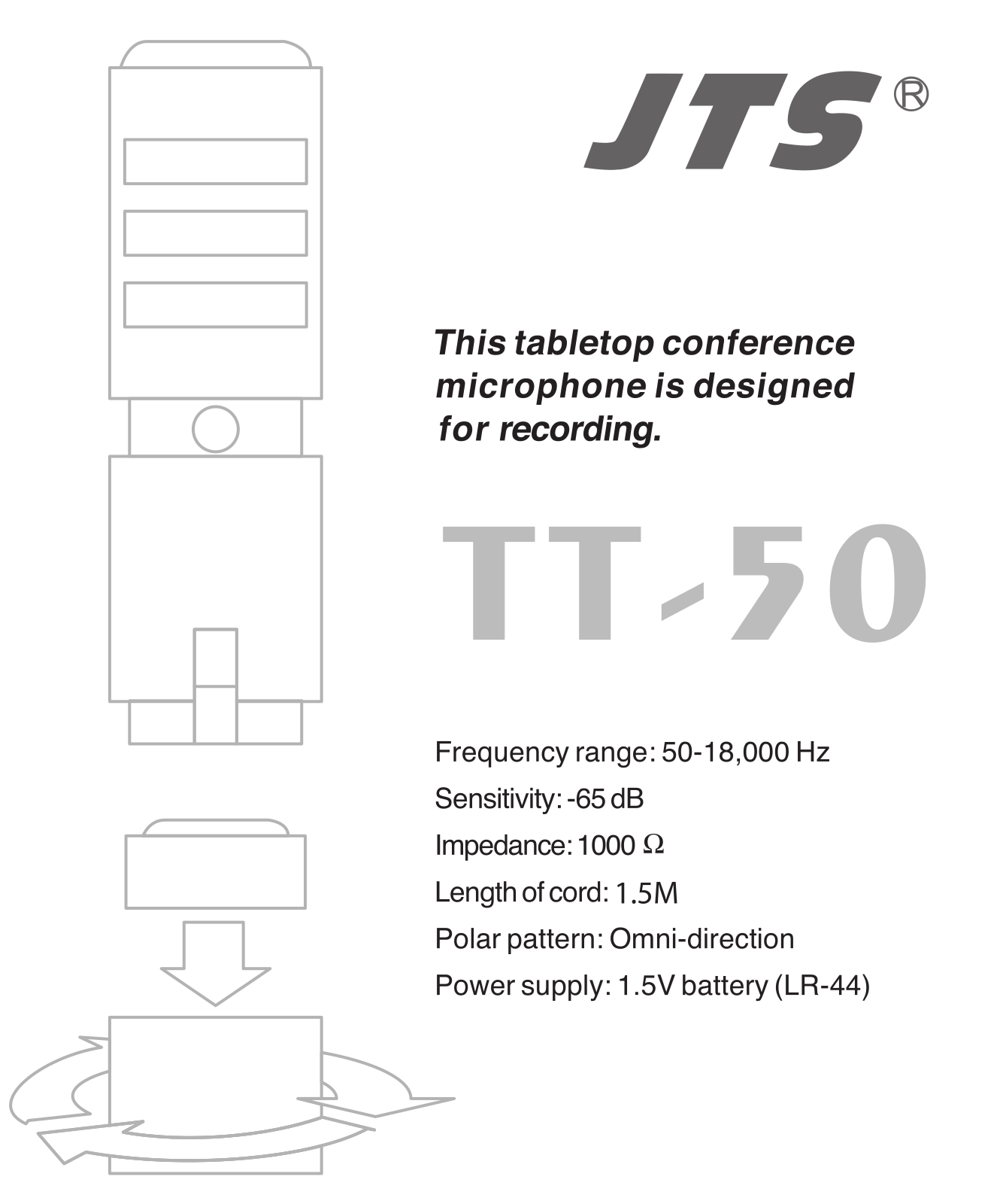 JTS TT-50 User guide - ManualMachine.com