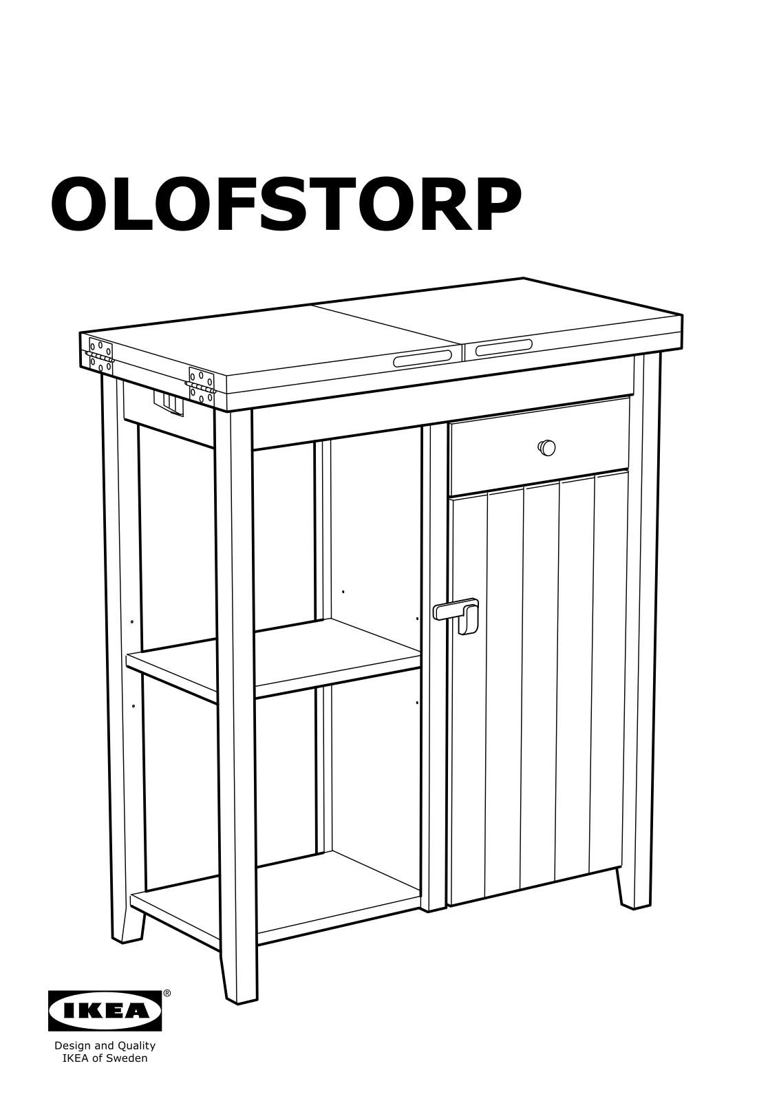 IKEA OLOFSTORP Storage unit User Manual