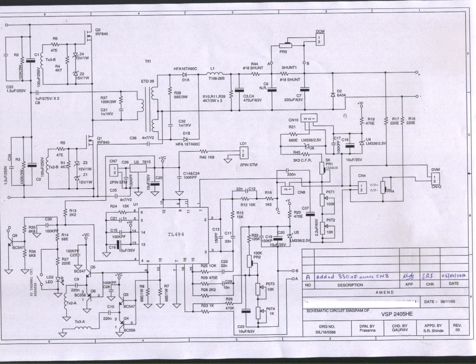 VOLTCRAFT VSP 2405 User guide