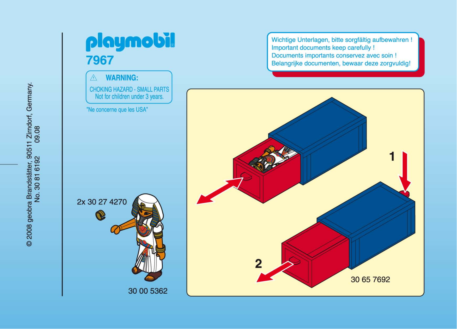 Playmobil 7967 Instructions