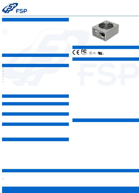 FSP FSP1200-50AAG Service Manual