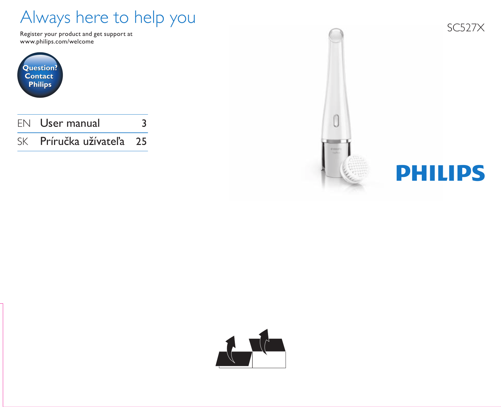 Philips SC527X User Manual