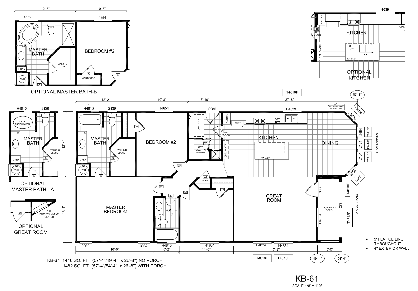 Silvercrest KB-61 Floor Plan