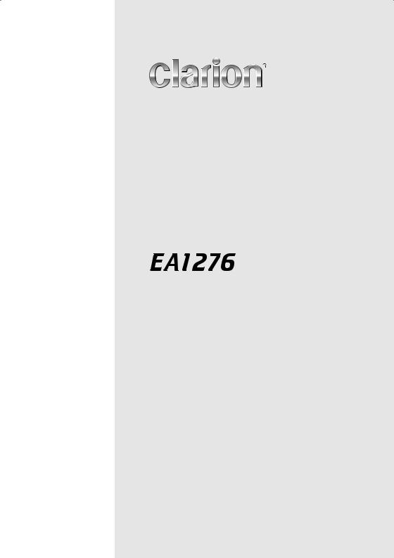 Clarion EA1276 User Manual