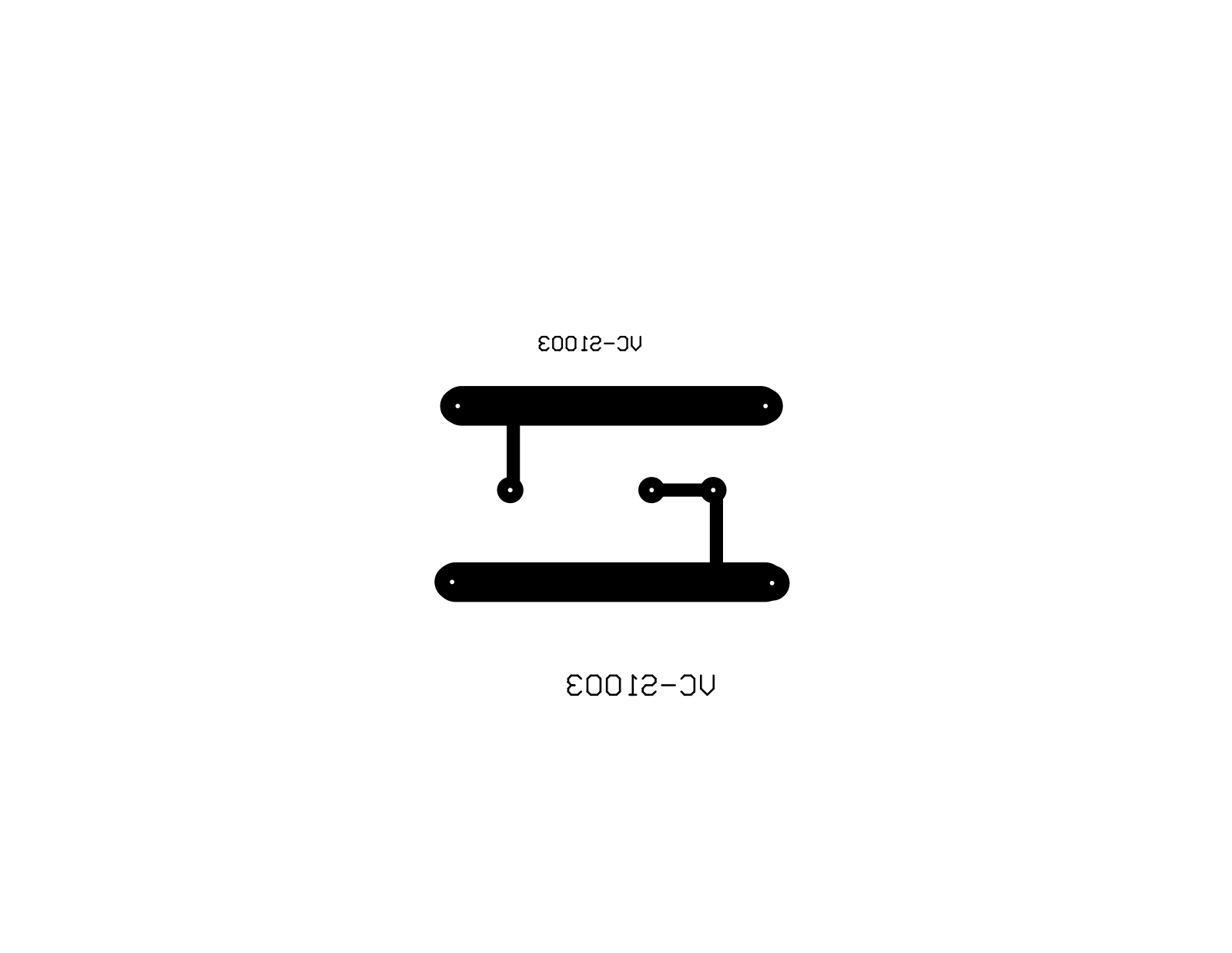 Vitek VC-S1003 PCB LAYOUT DIAGRAM