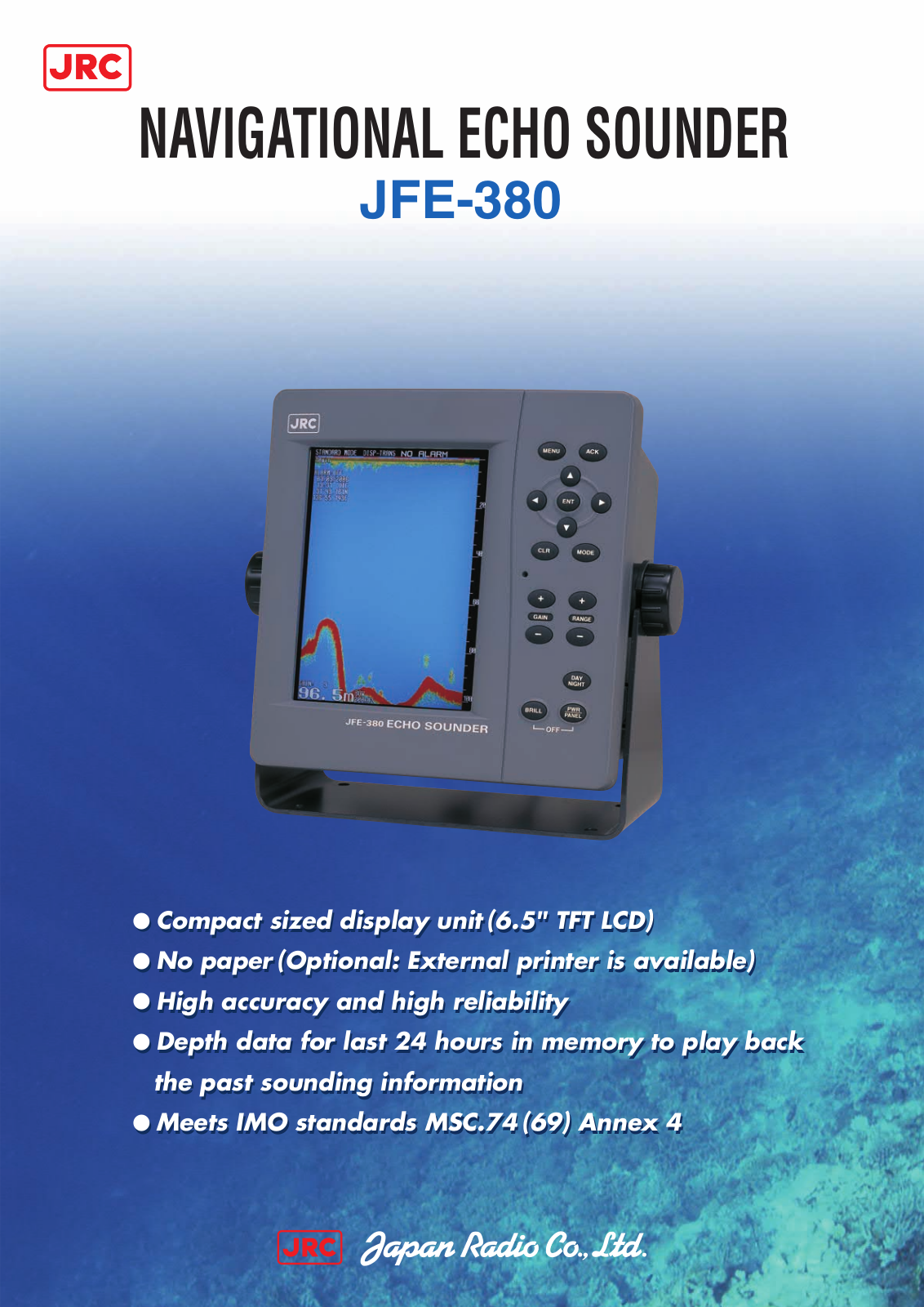 JRC JFE-380 User Manual