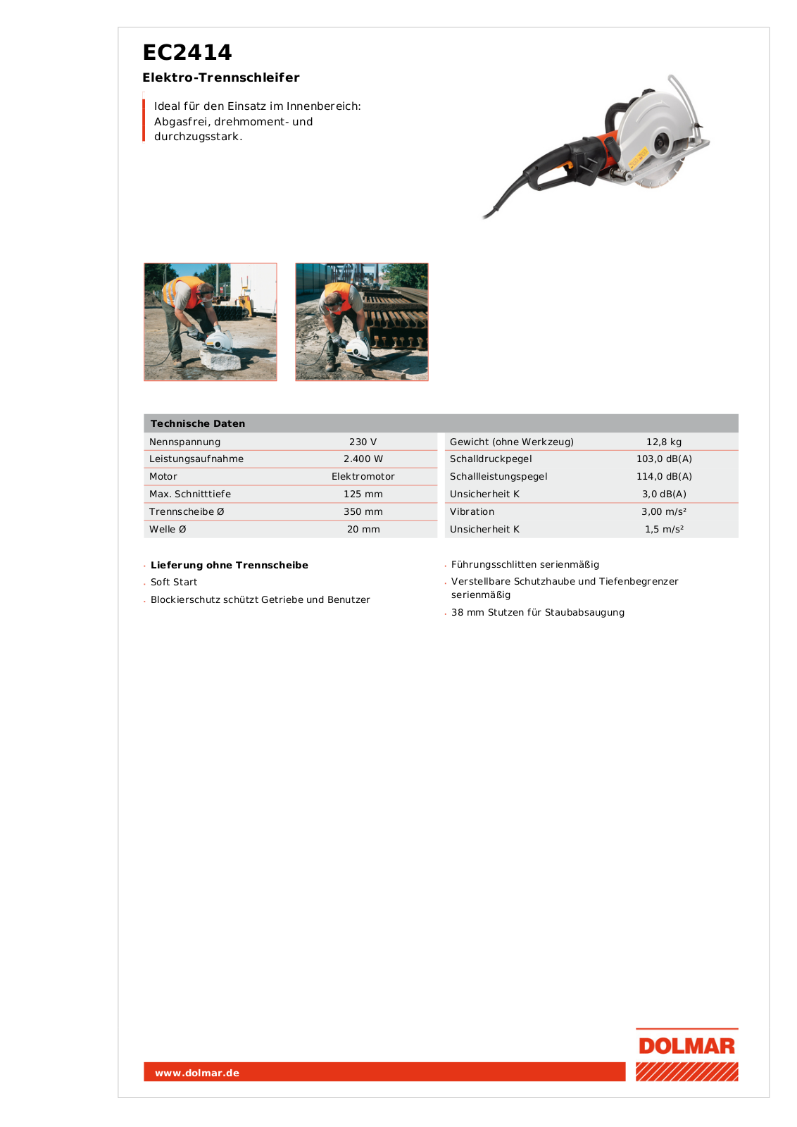 Dolmar EC2414 User Manual