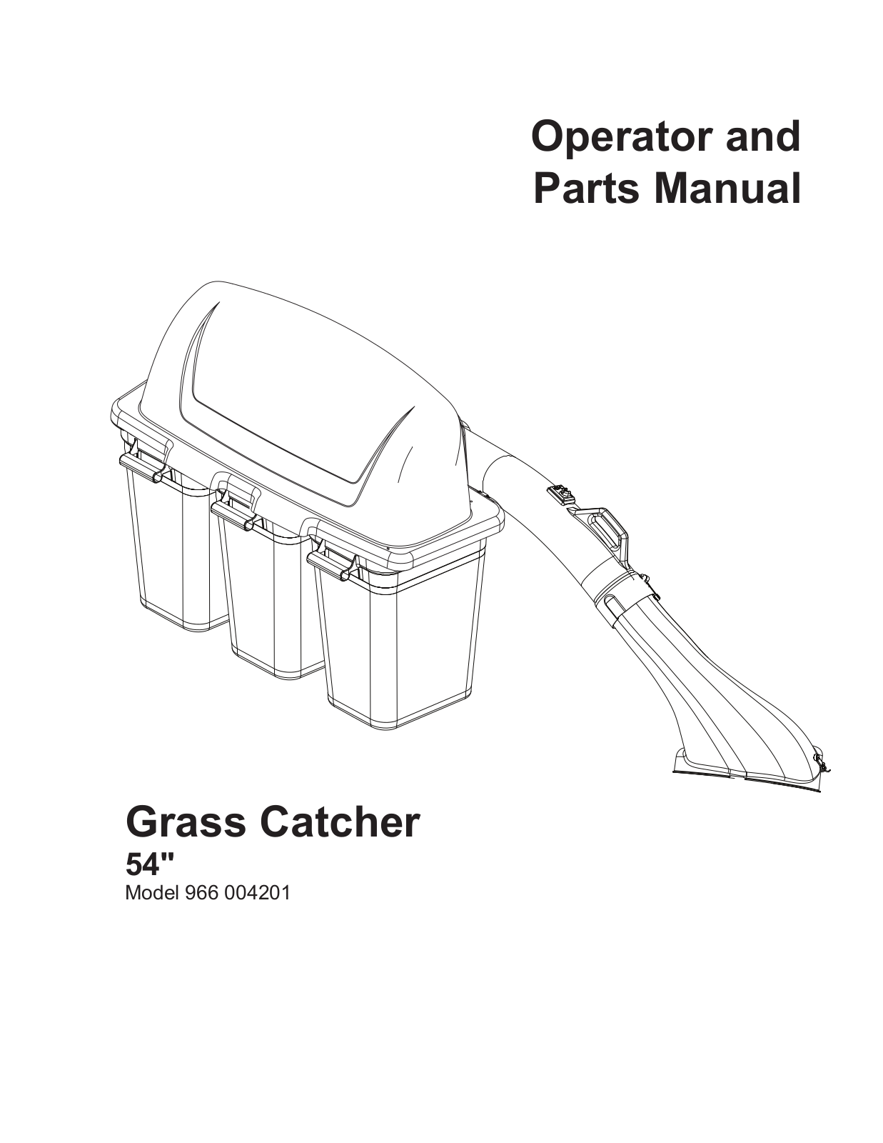 Dixon 966 004201 User Manual