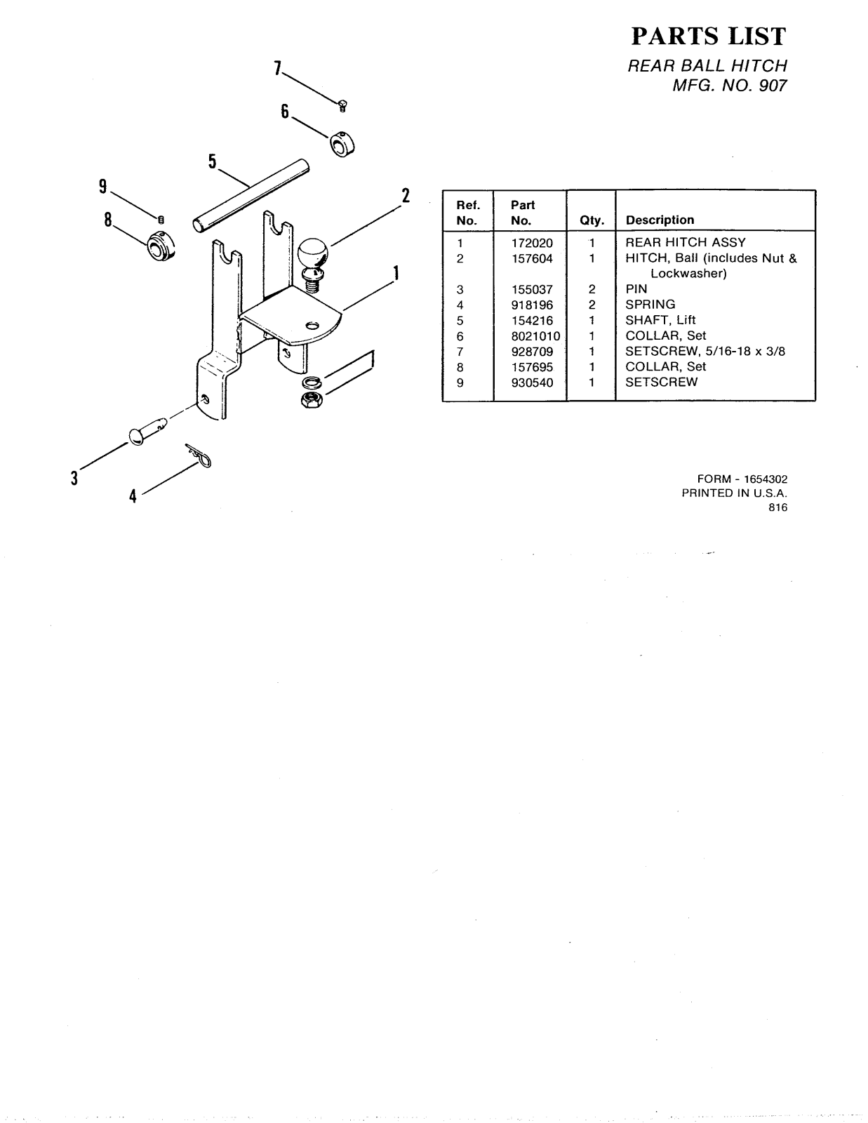 Snapper 907 User Manual