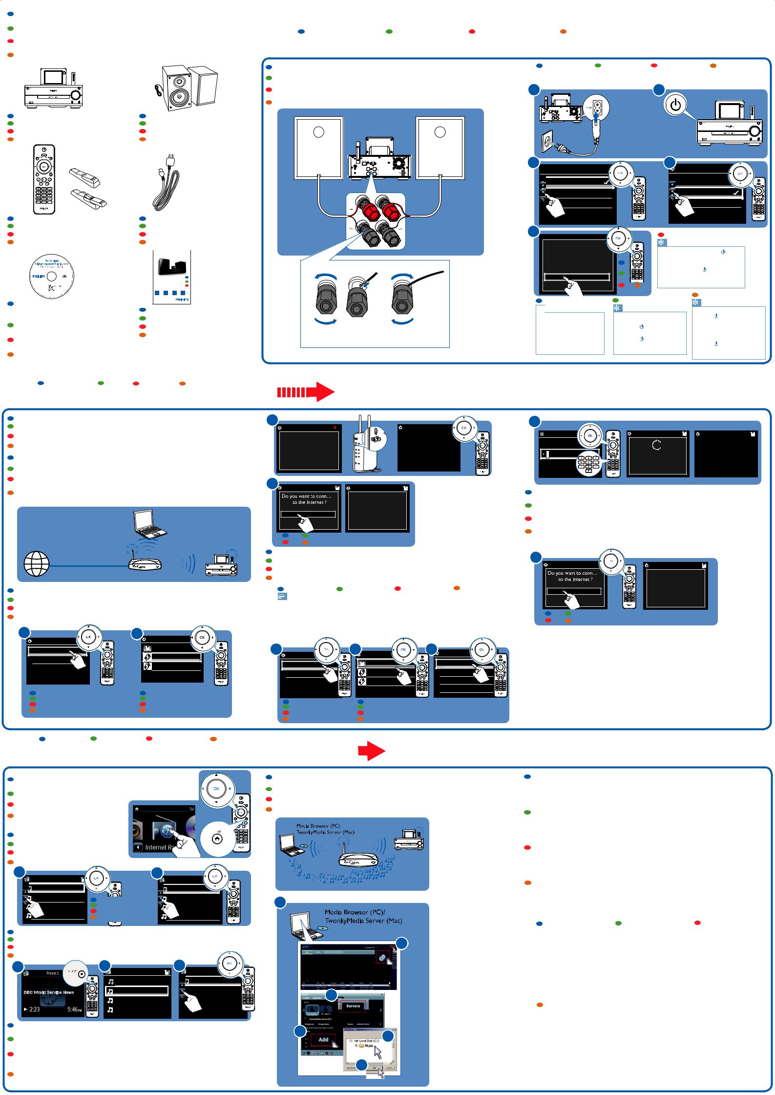 Philips MCi730 Getting Started Guide