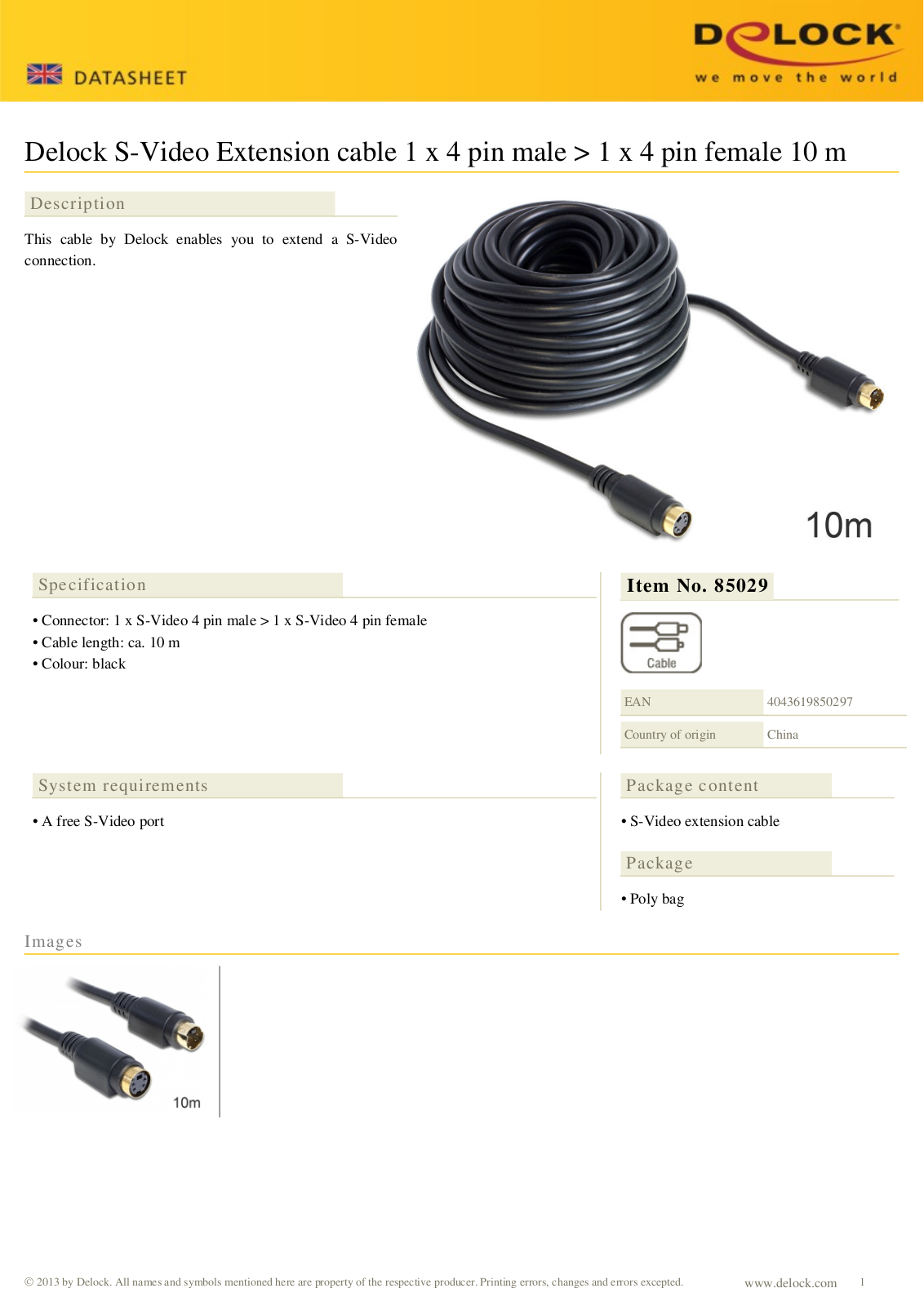 DeLOCK 85029 User Manual