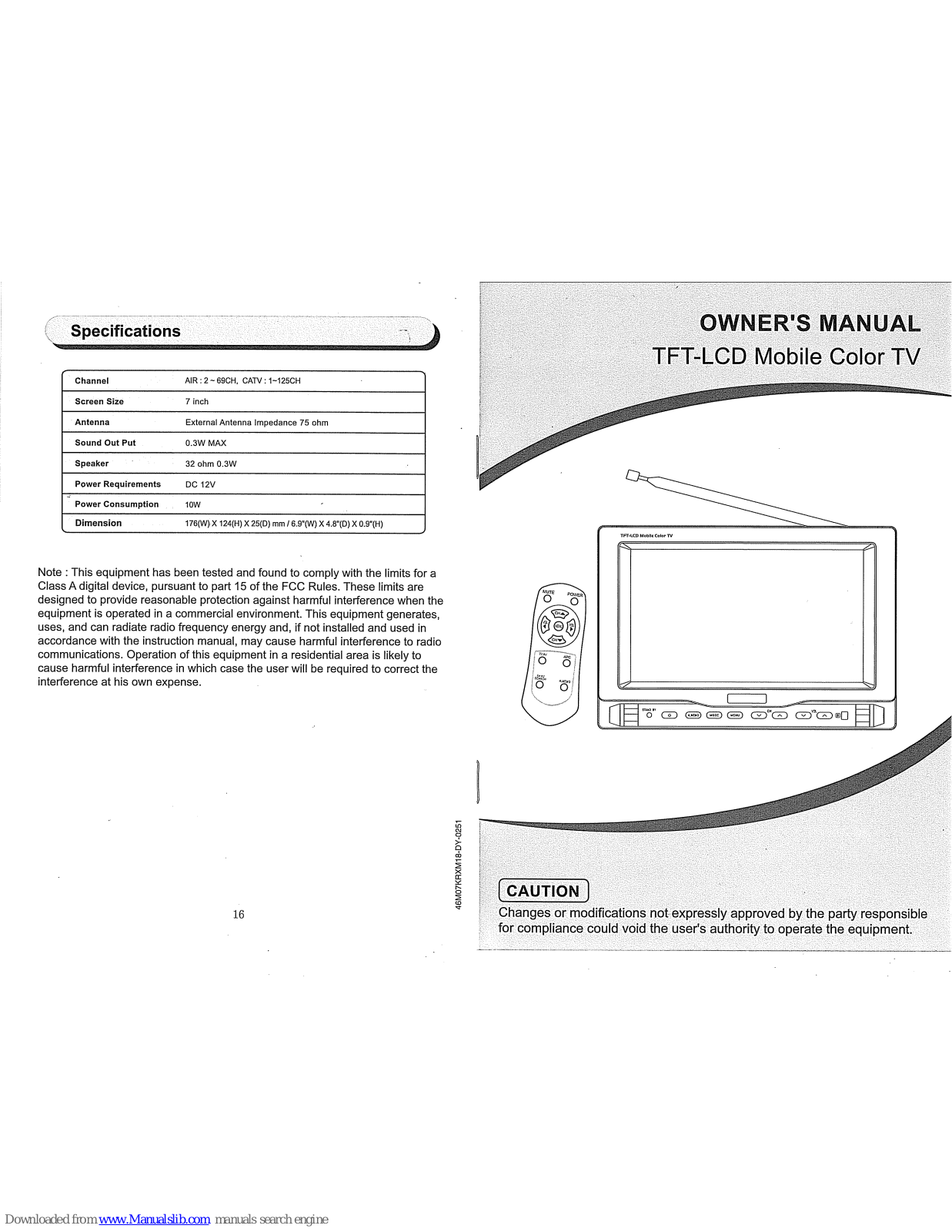 Marshall Amplification V-ASL7000 Owner's Manual