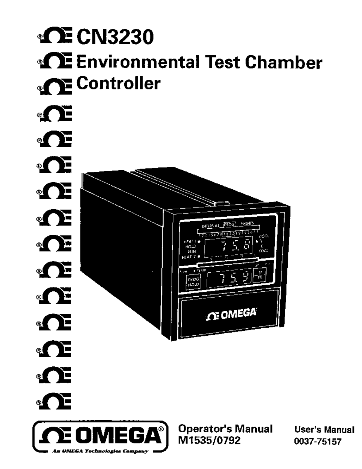 Omega Products CN3230 Installation  Manual