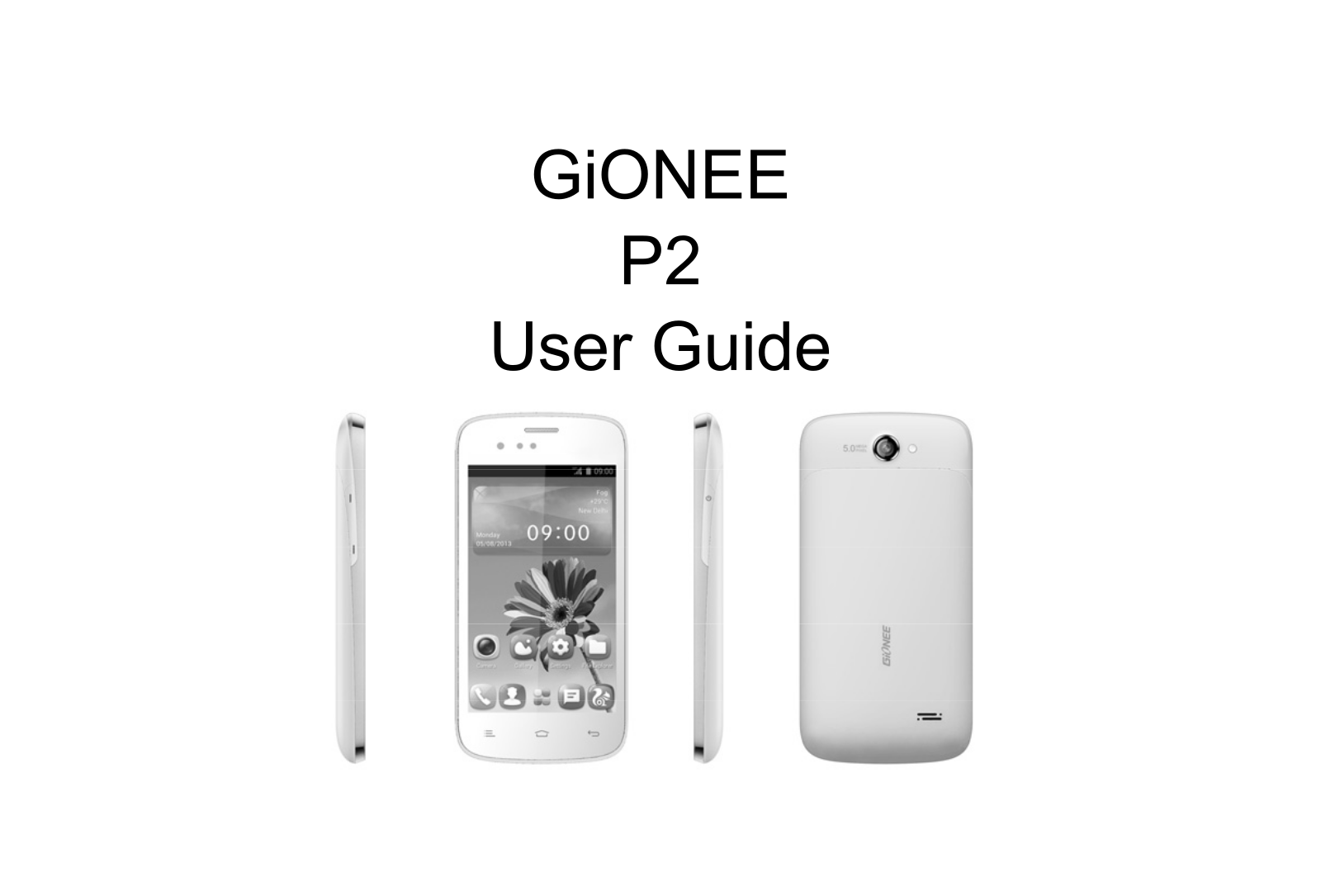 Gionee P2 User Manual