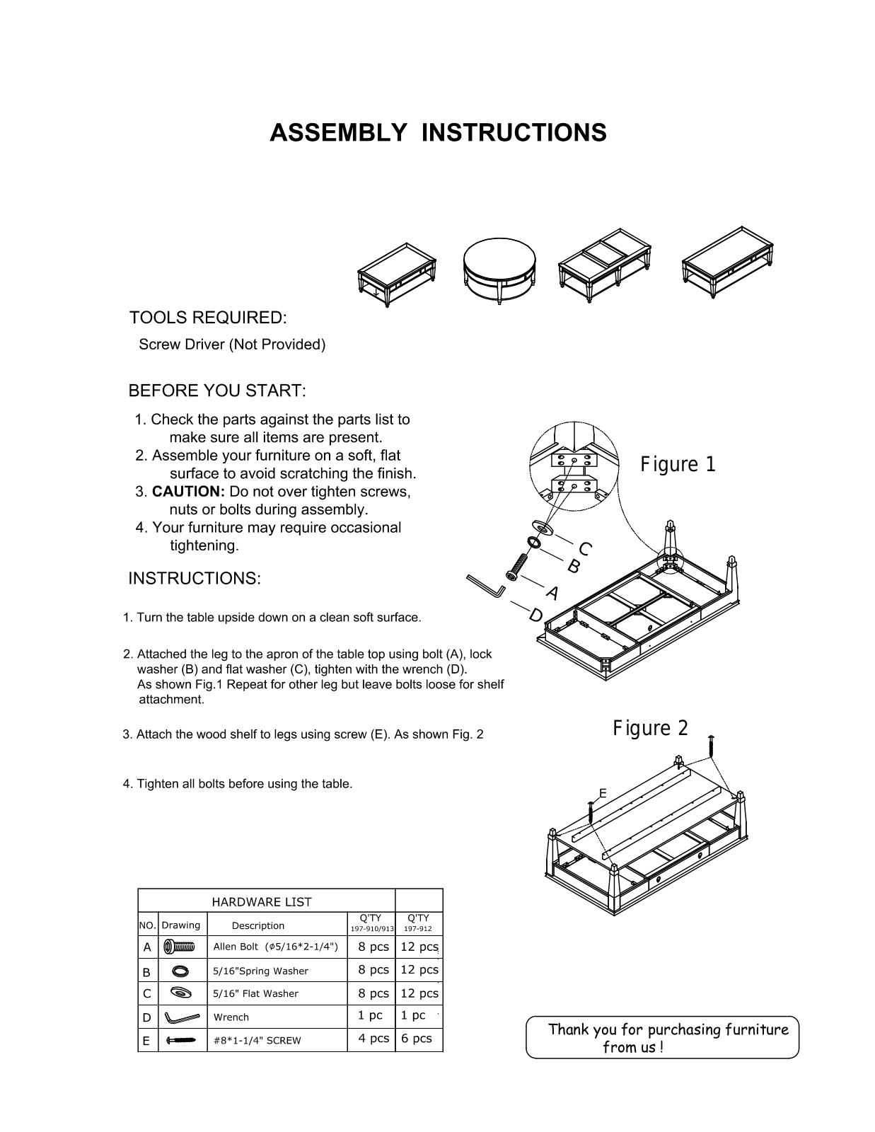 Foundstone W008051281 Assembly Instructions - ManualMachine.com