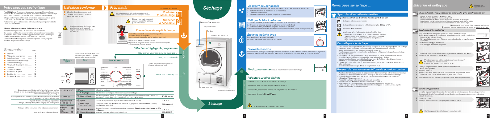 BOSCH WTS86580FF User Manual