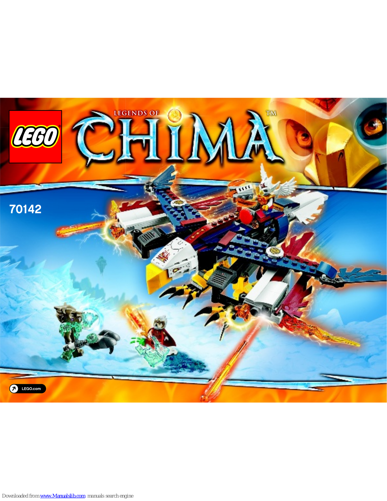 LEGO CHIMA 70142 Building Instructions