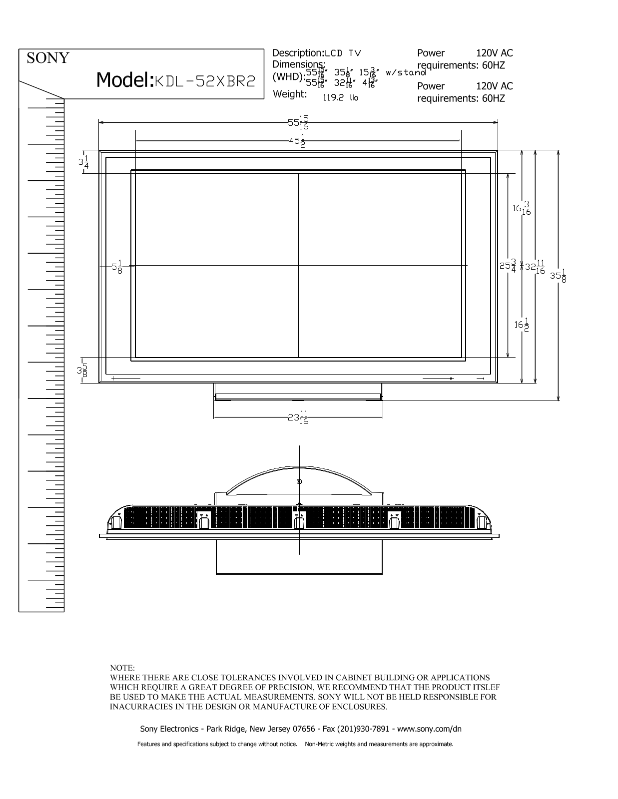 Sony KDL-52XBR2 Users guide - ManualMachine.com