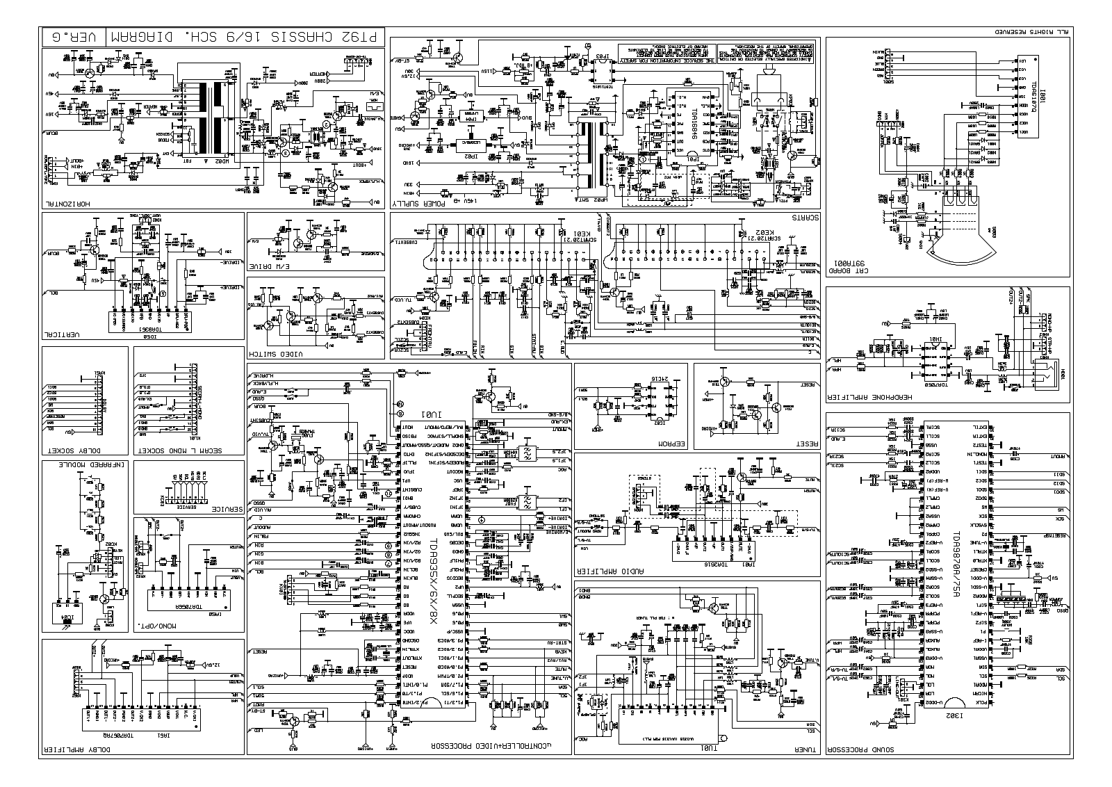 Philips PT92 Diagram