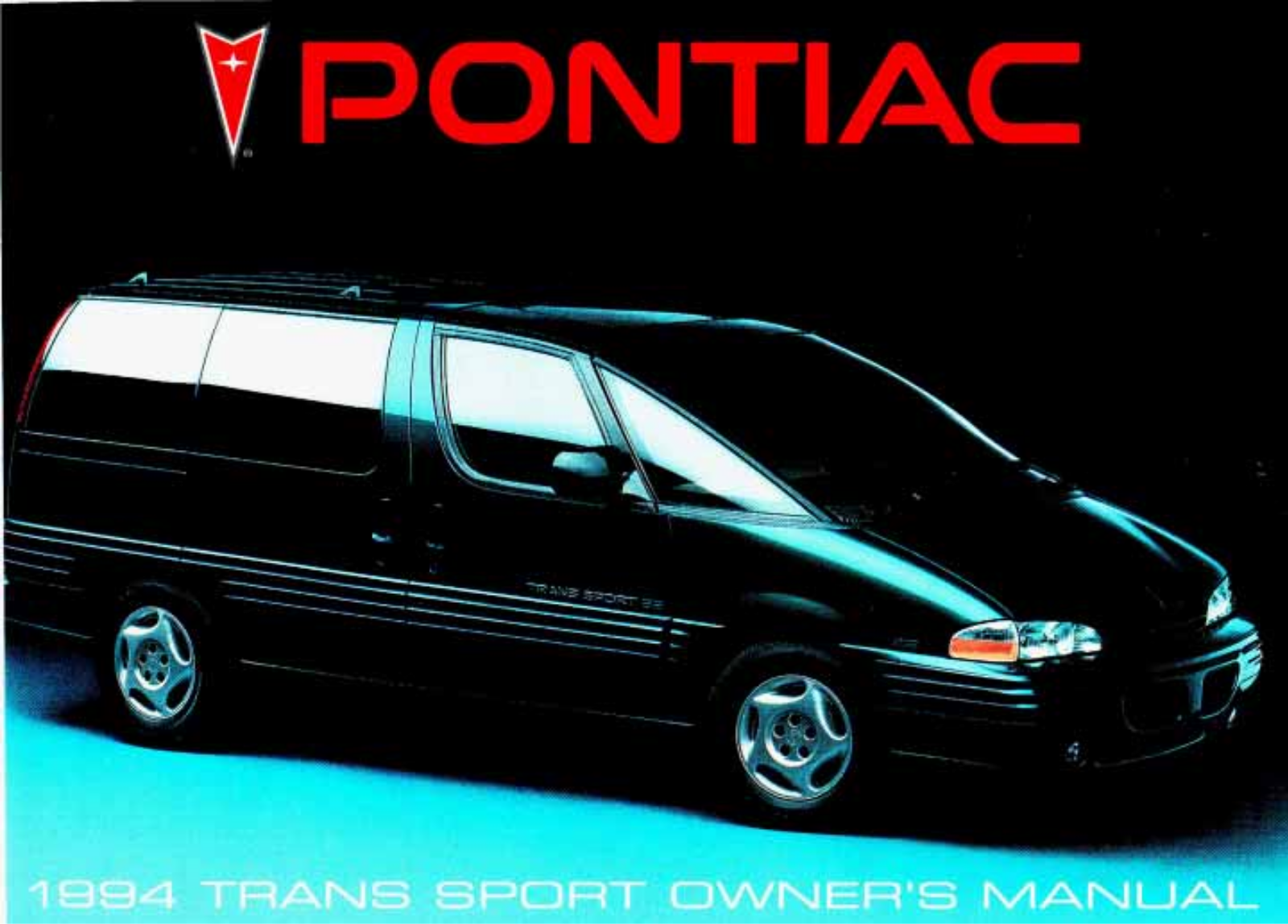 Pontiac TRANS SPORT 1994 Owner Manual