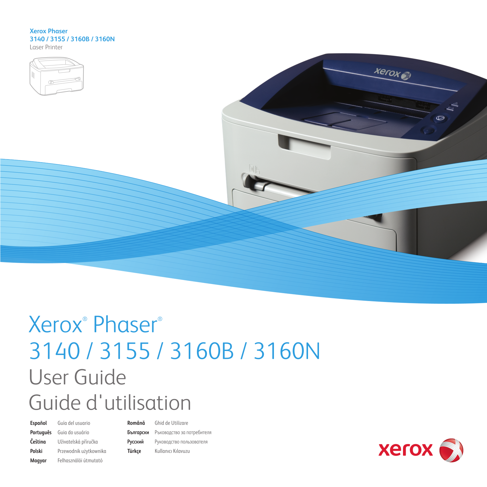 Xerox PHASER 3140 User Manual