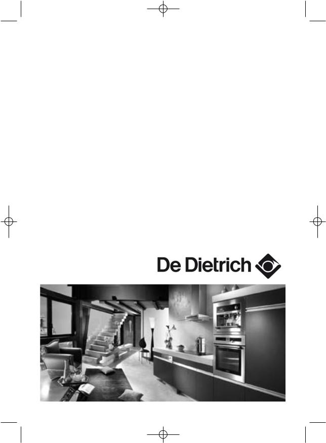 De dietrich DOP799X User Manual